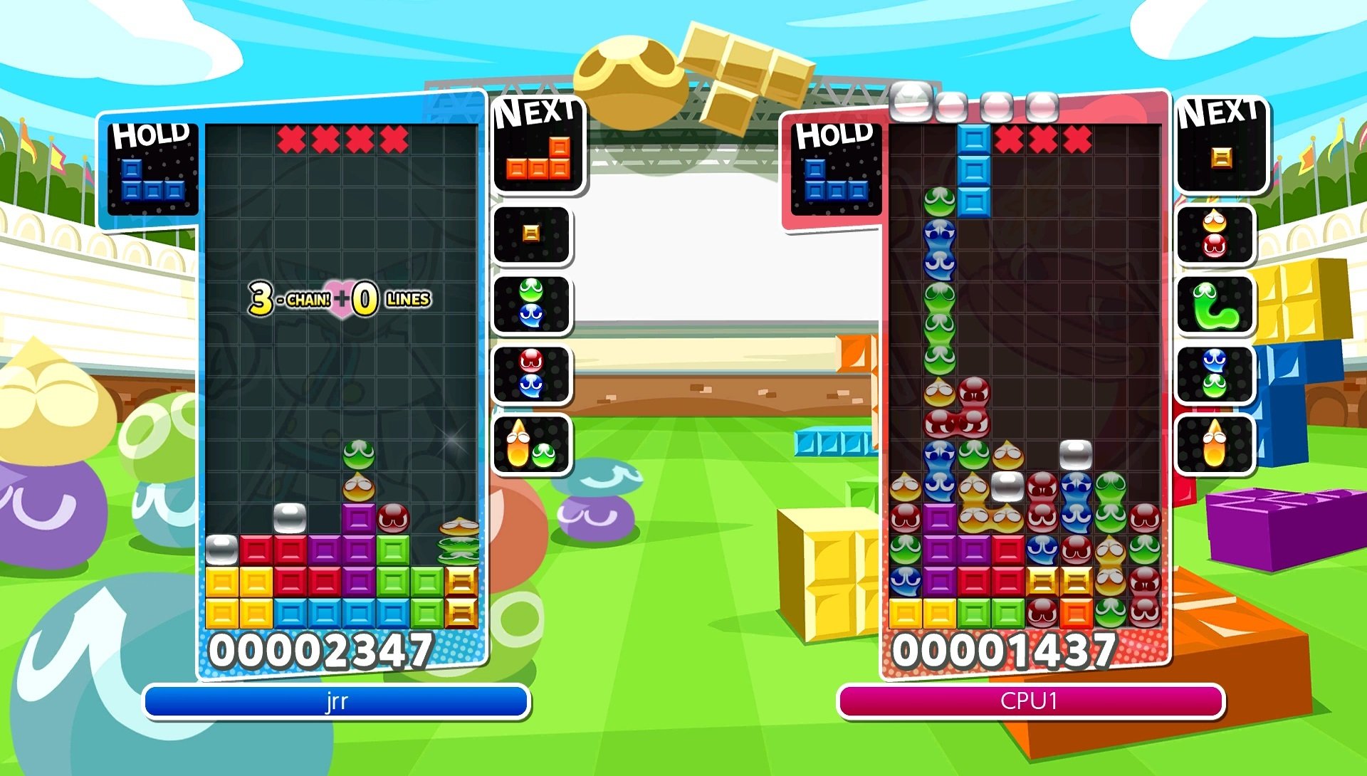 《Puyo Puyo Tetris》(任天堂Switch版)