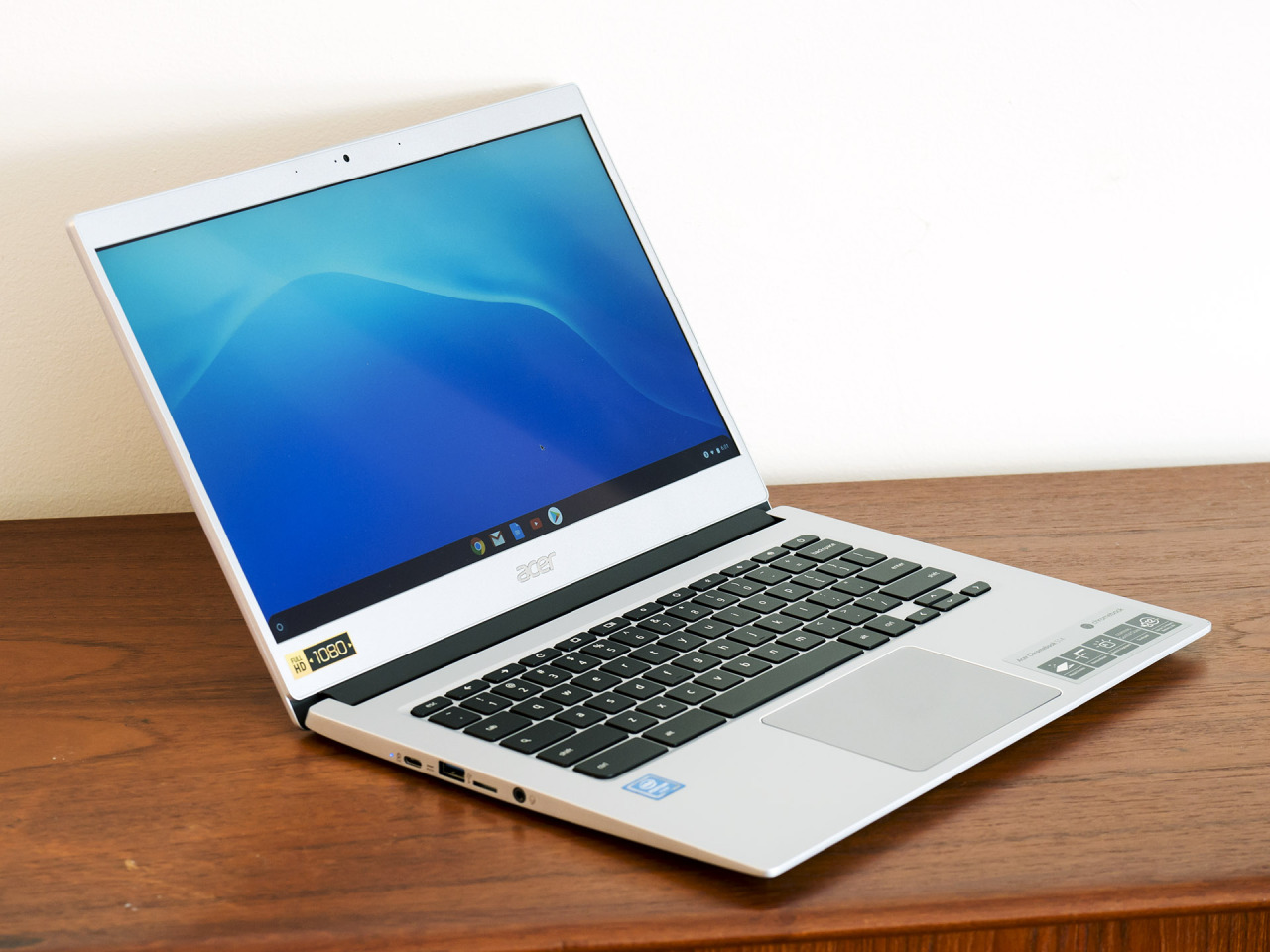 Acer Chromebook 514 - Front Three Quarter (Left)