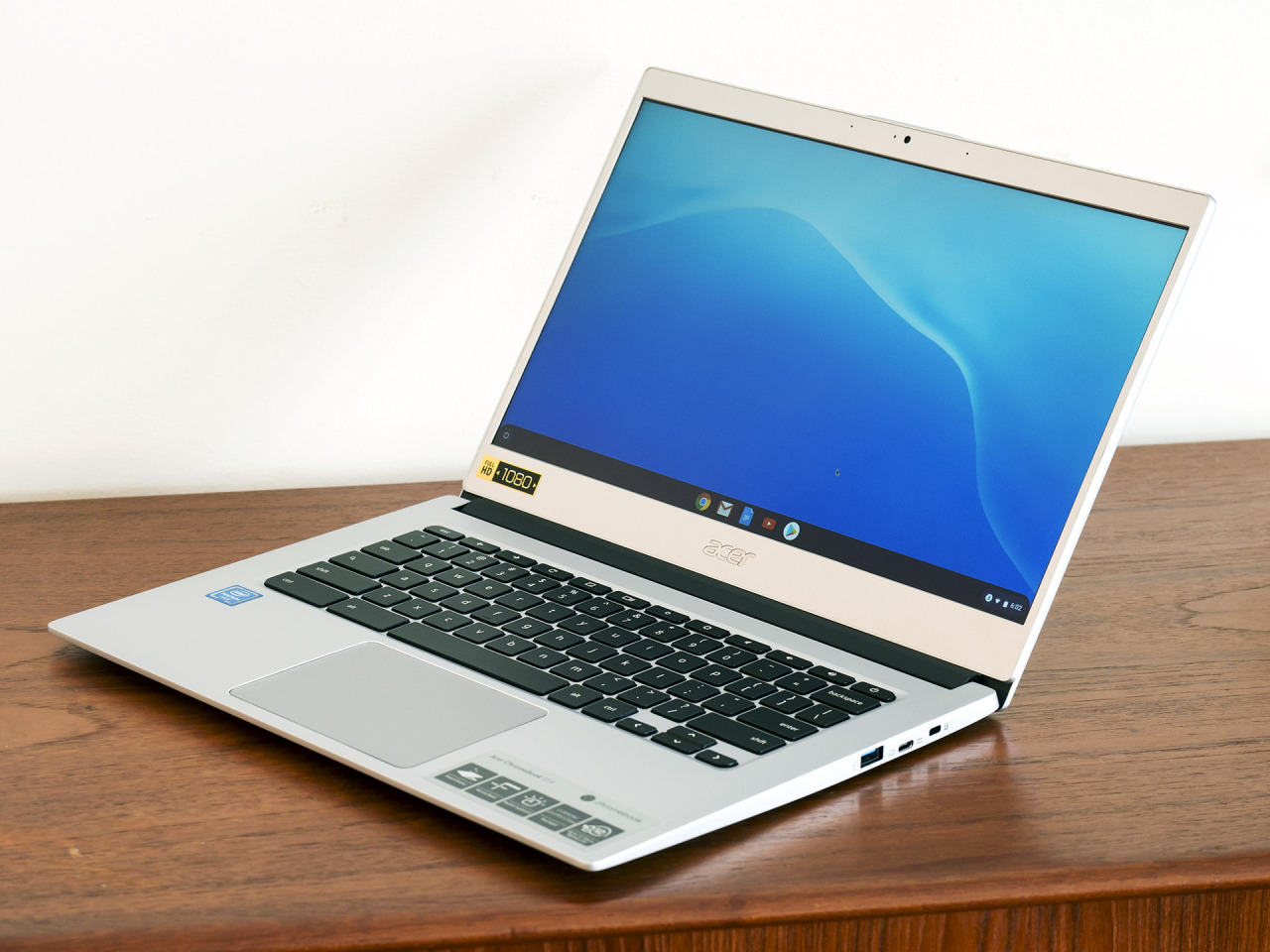 Acer Chromebook 514 - Front Three Quarter (Right)