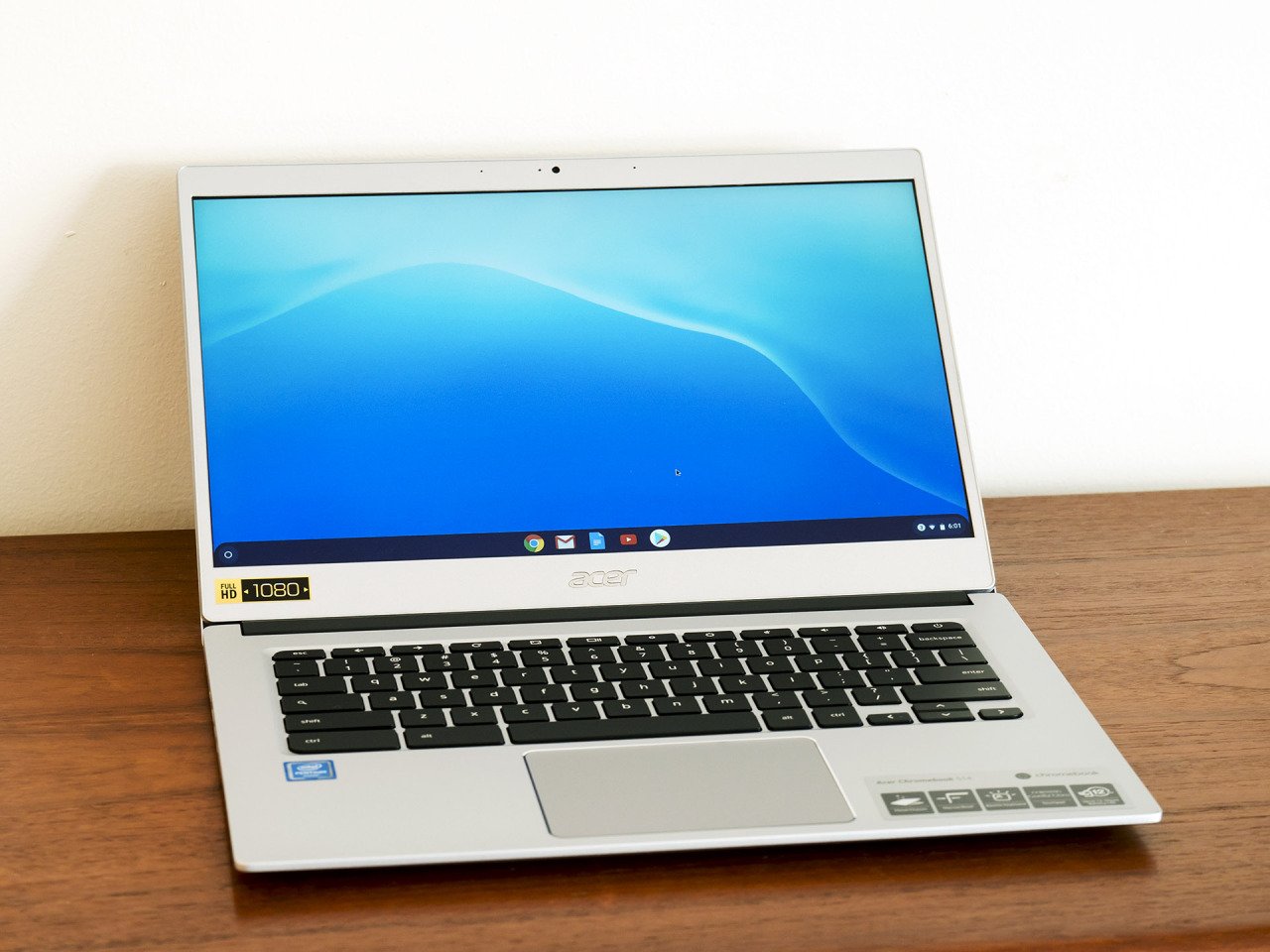 Acer Chromebook 514 - Front Three Quarter (Left Alt)